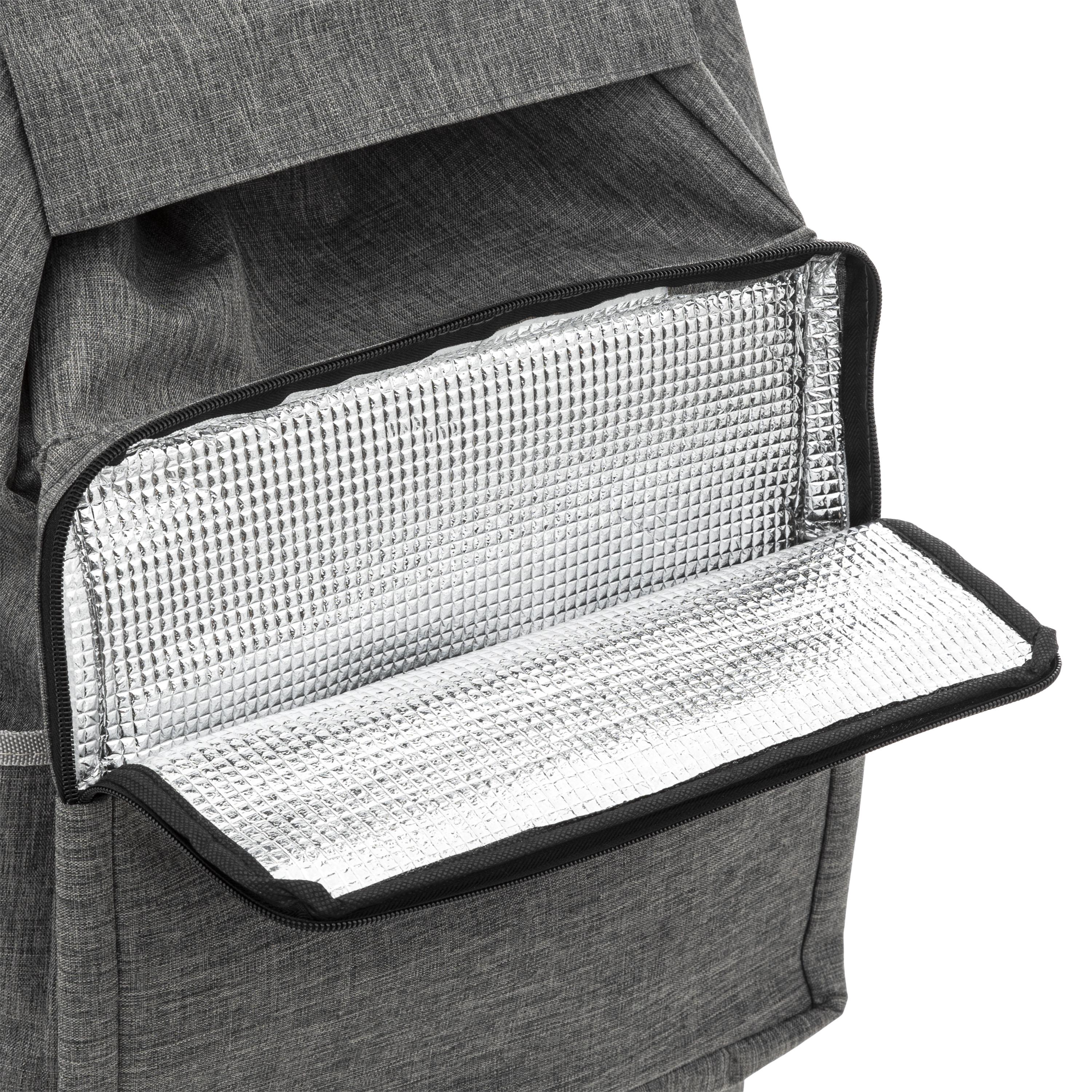 CHARIOT 2 ROUES METAL GRIS NOMADE