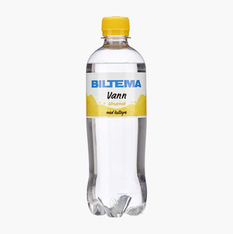 Vann med kullsyre og sitronsmak, 50 cl