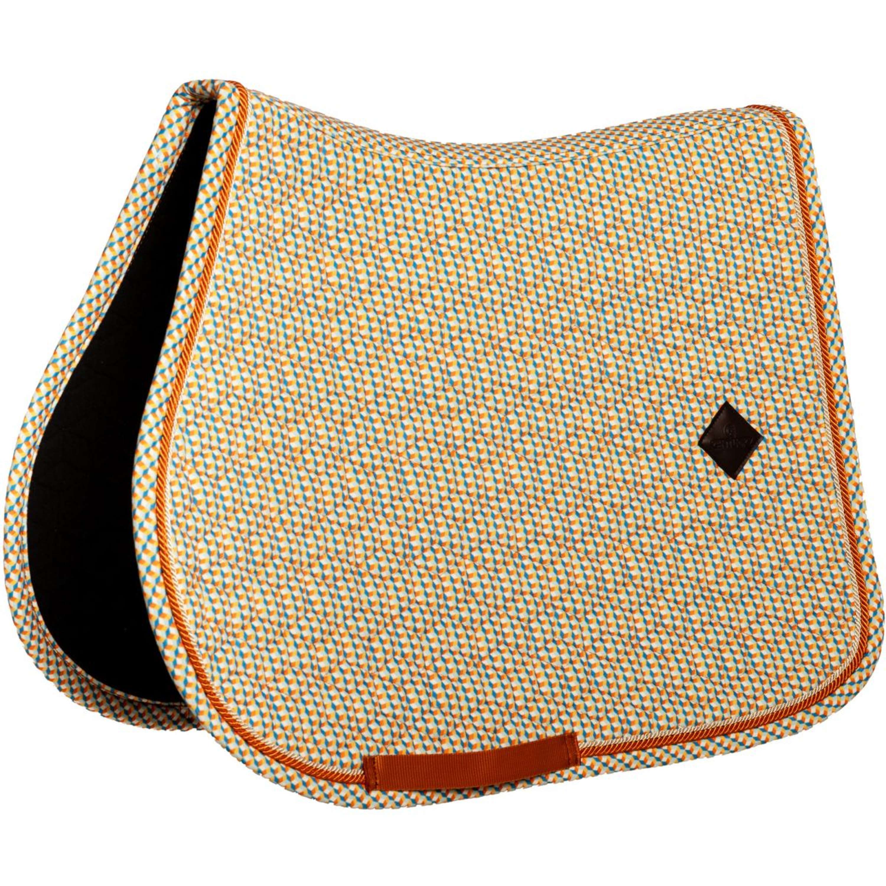 Kentucky Zadeldekje Velvet Cubes Springen Multicolor
