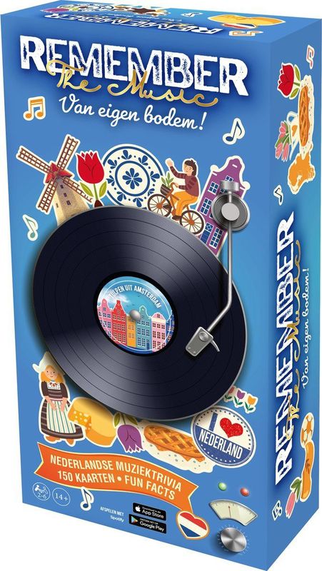 Remember the Music - van Eigen Bodem - Partyspel - Muziek Quiz