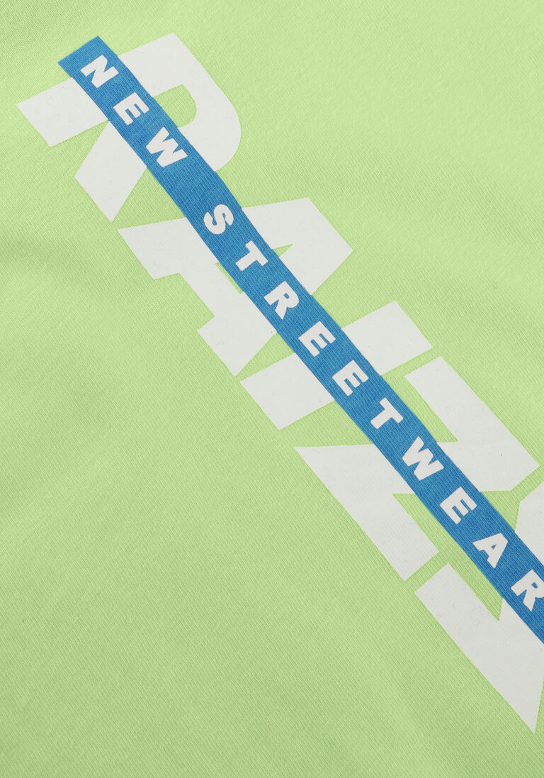 RAIZZED groene raizzed t-shirt sterling