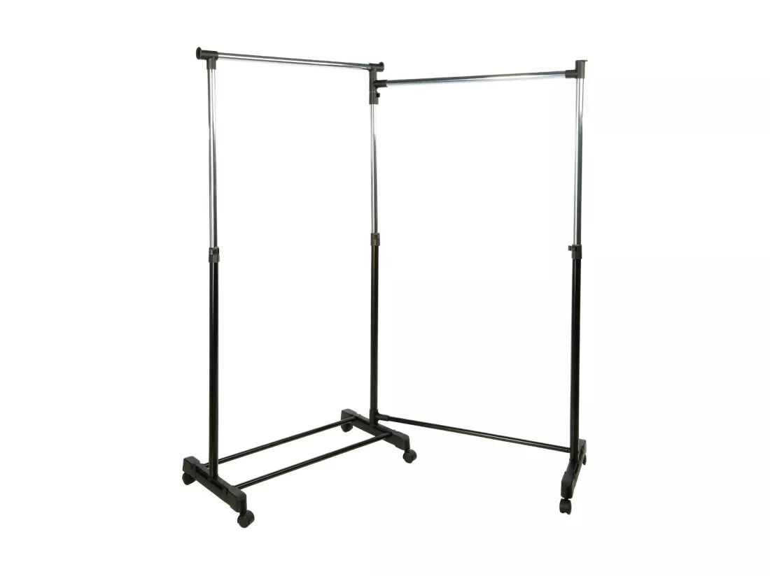 Double Portant à Vêtements 
