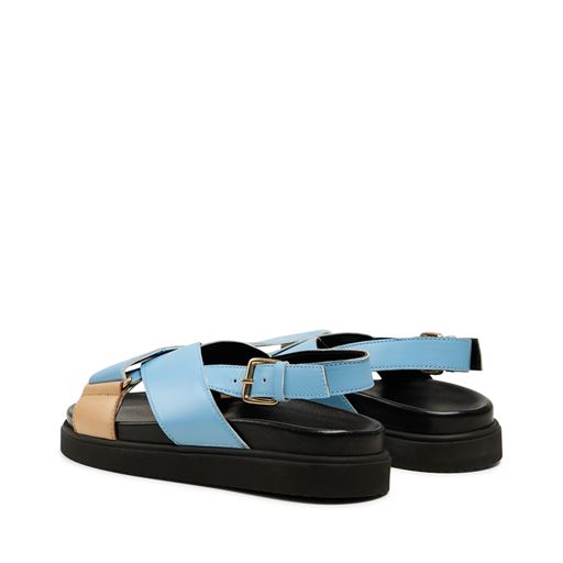 Pavement Lava Sandaler, Pastel Blue Combo, 37