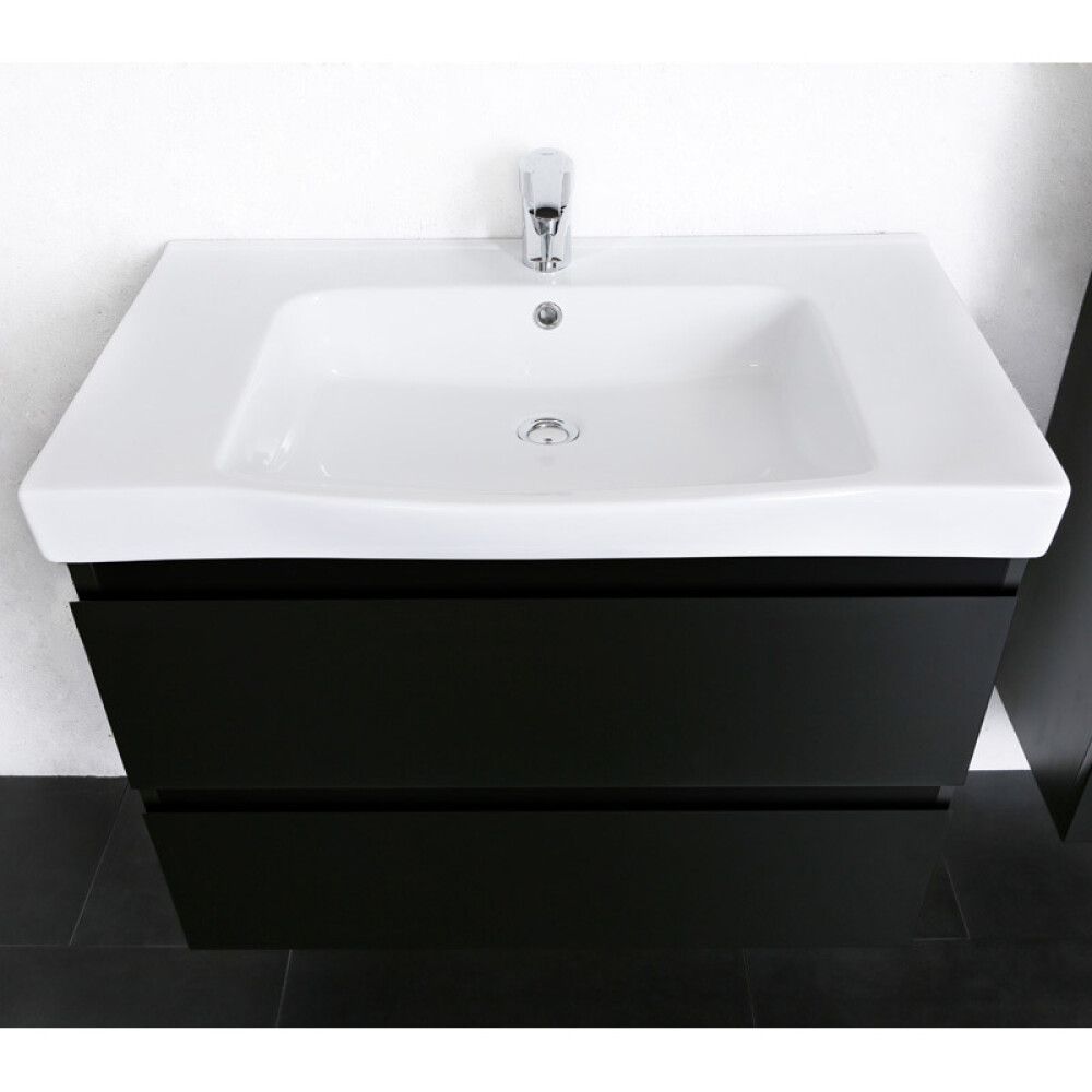 SKUFFEFRONT CAMARGUE SKÄRGÅRD SLETT INTEGRERT SVART 60CM