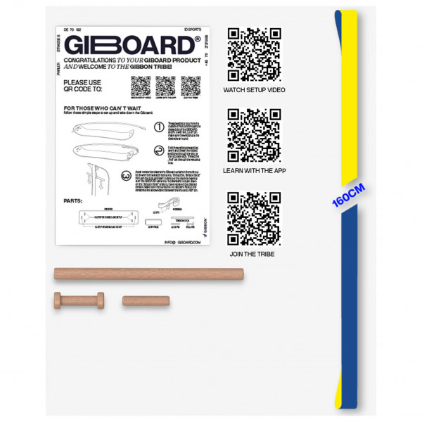 Gibbon Slacklines - Giboard Line - Slackline