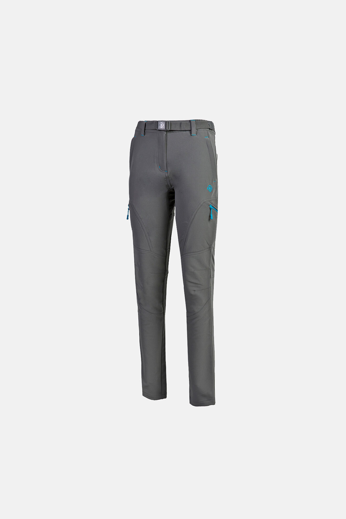 Pantalón Largo De Trekking Leyte - cinza escuro