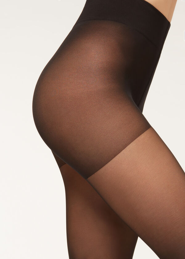 Meia-calça Action 40 Denier Tamanho Médio