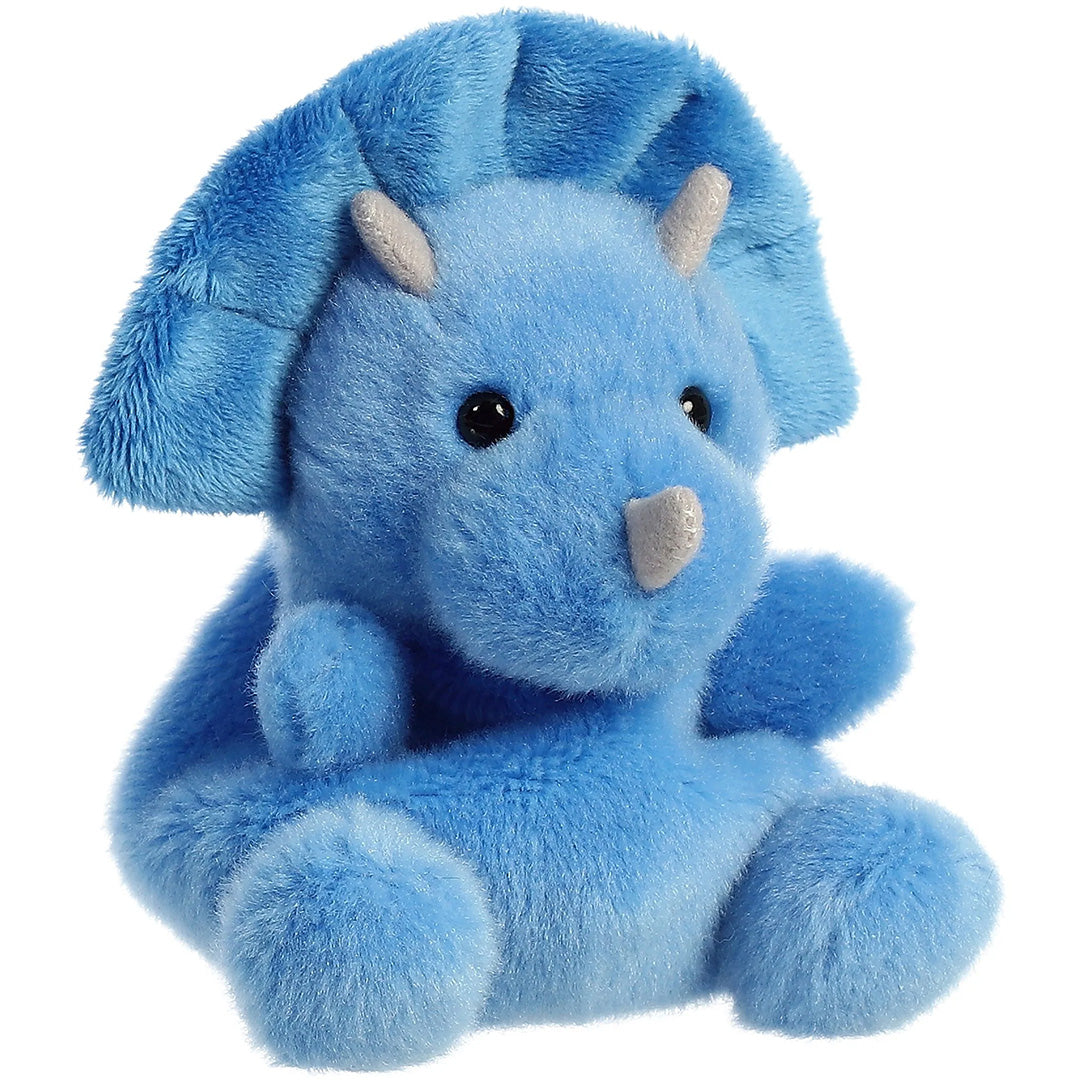 palm pals knuffeldino triceratops tank - 13 cm