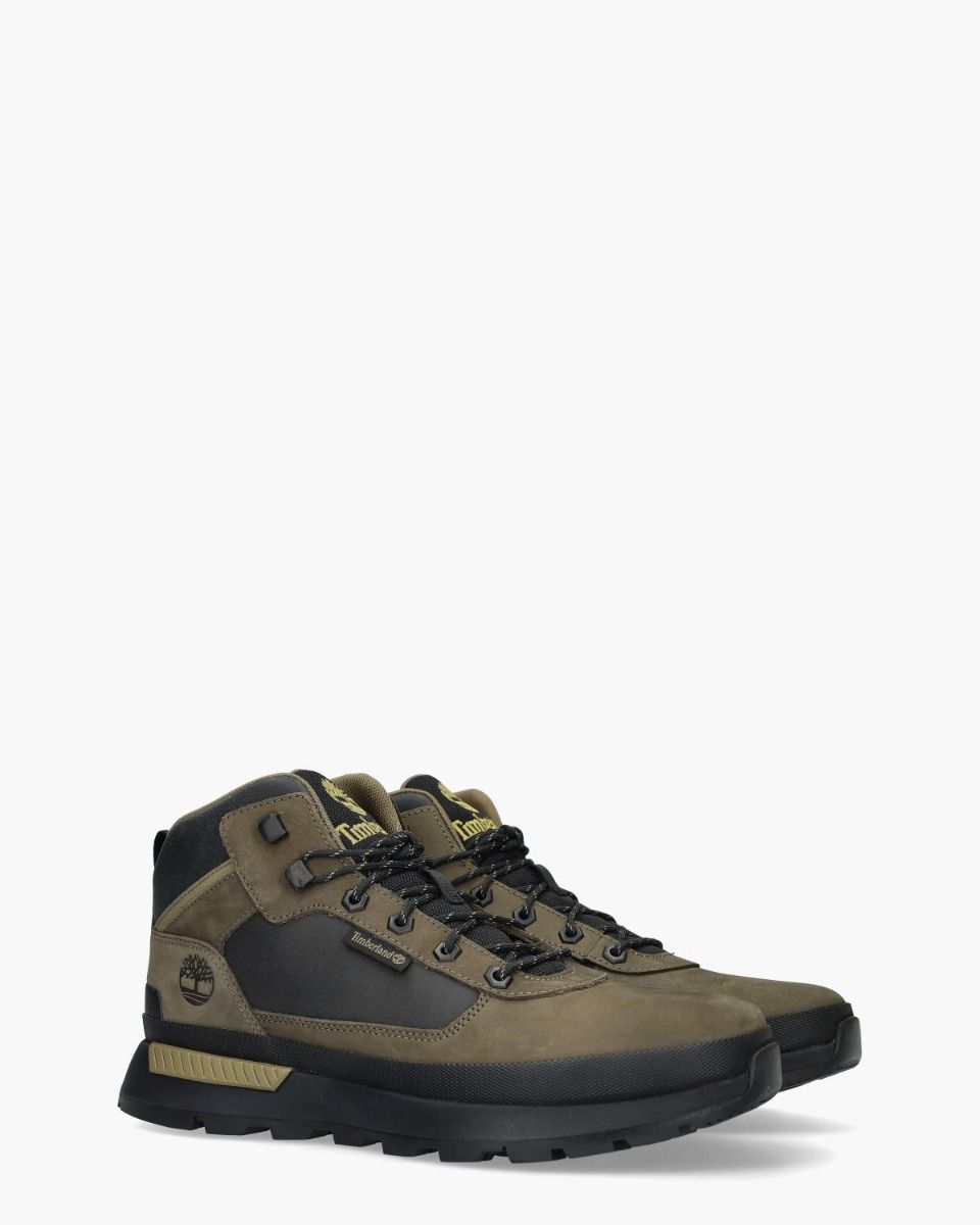 Timberland Field Trekker Sneaker Groen/Zwart Heren Veterboots
