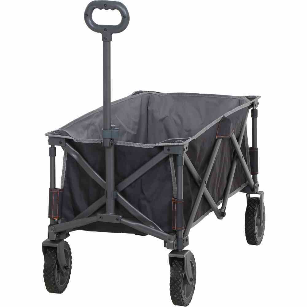 Bollerwagen COMFORT - grau - faltbar