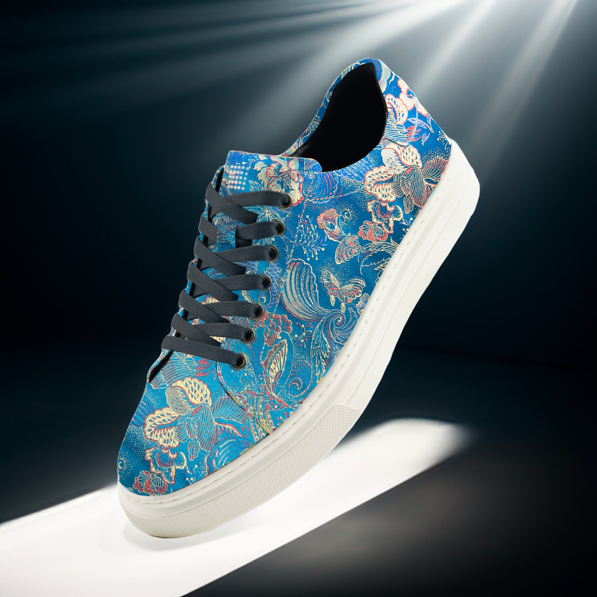 Blue Shadow Sneakers