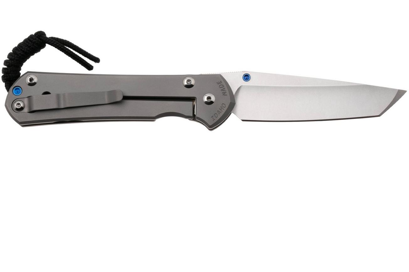Chris Reeve L31-1687 Large Sebenza 31, Stonewashed MagnaCut, Plain Glass Blasted Tanto zakmes