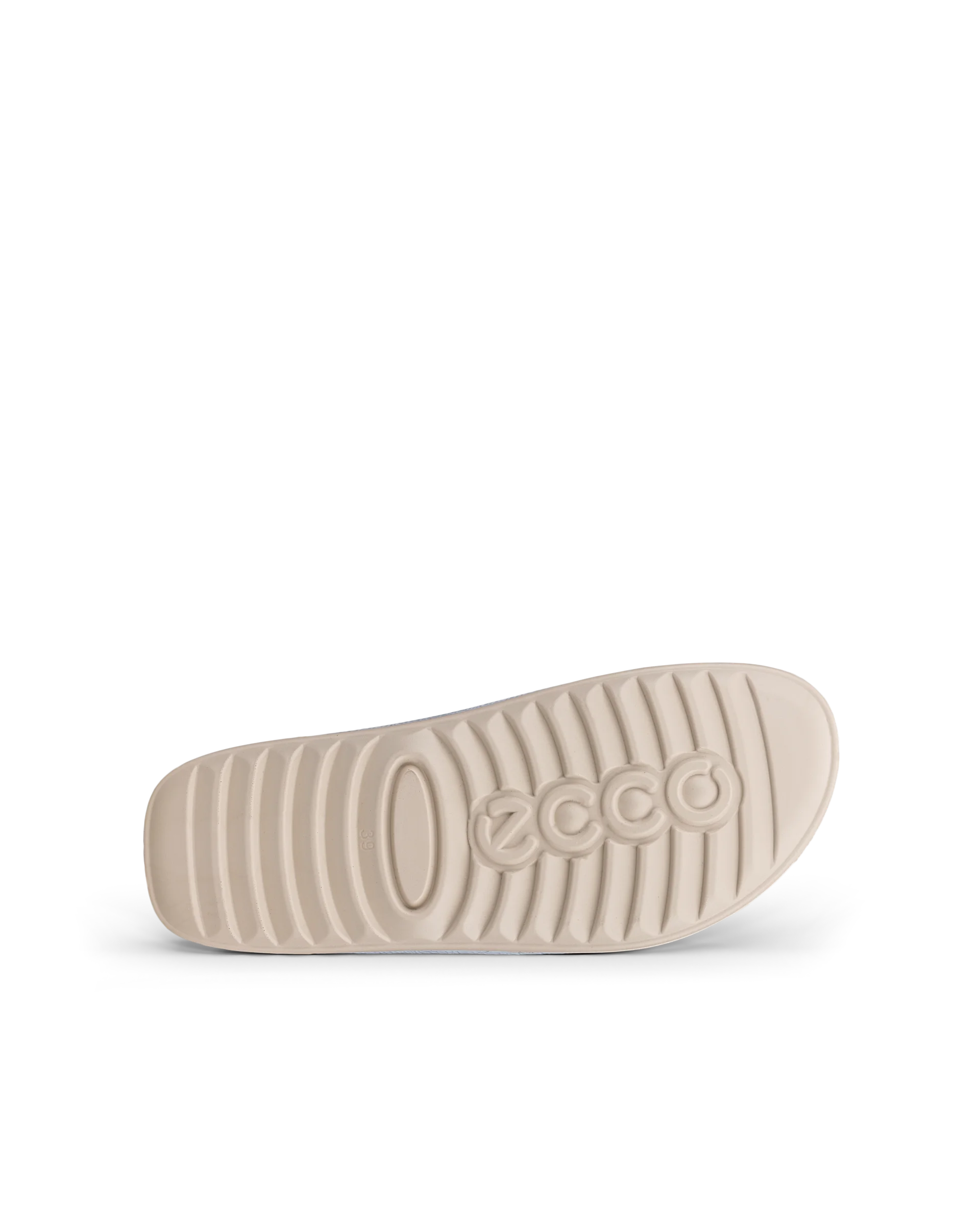 ECCO COZMO W Damen Ledersandale mit zwei Riemen Blau