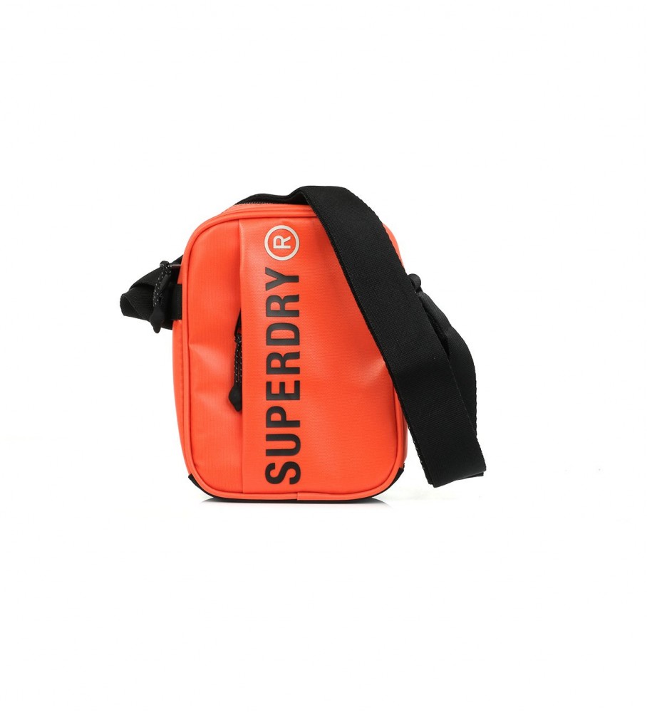 Bolsa transversal laranja Superdry