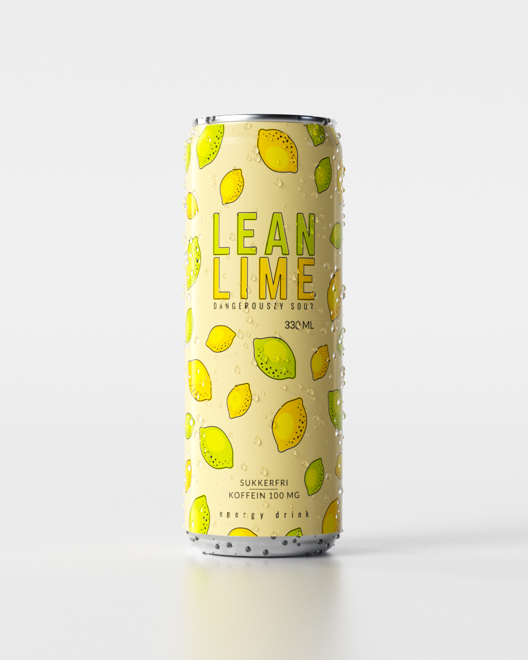 Lean Lime Energy Drink 24x330ml