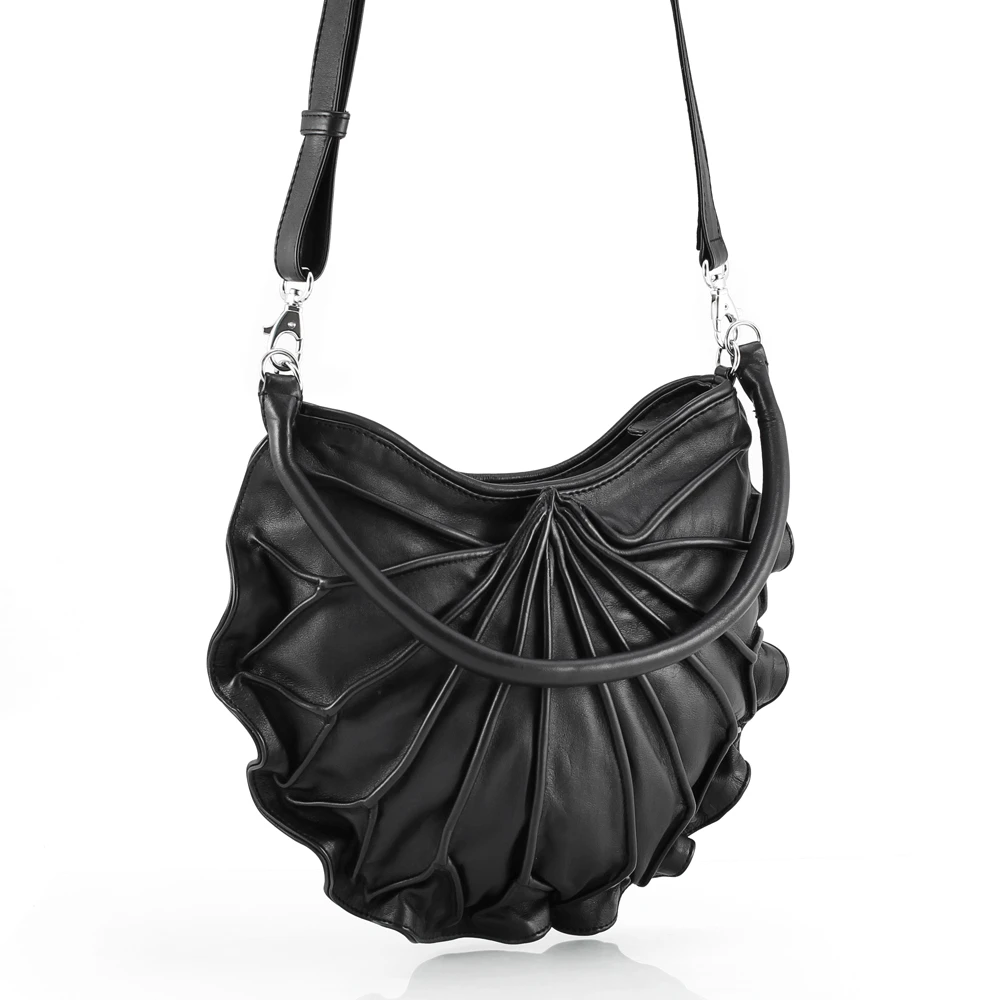 Retro Shopper Black Leather