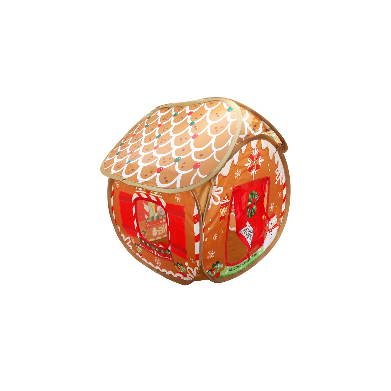 KONG Holiday Play Spaces Bungalow Gingerbread