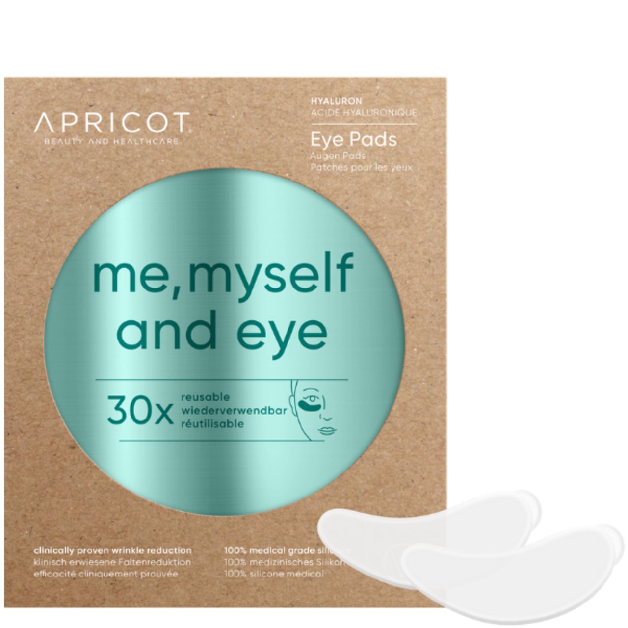 APRICOT me, myself and eye Augen Pads mit Hyaluron
