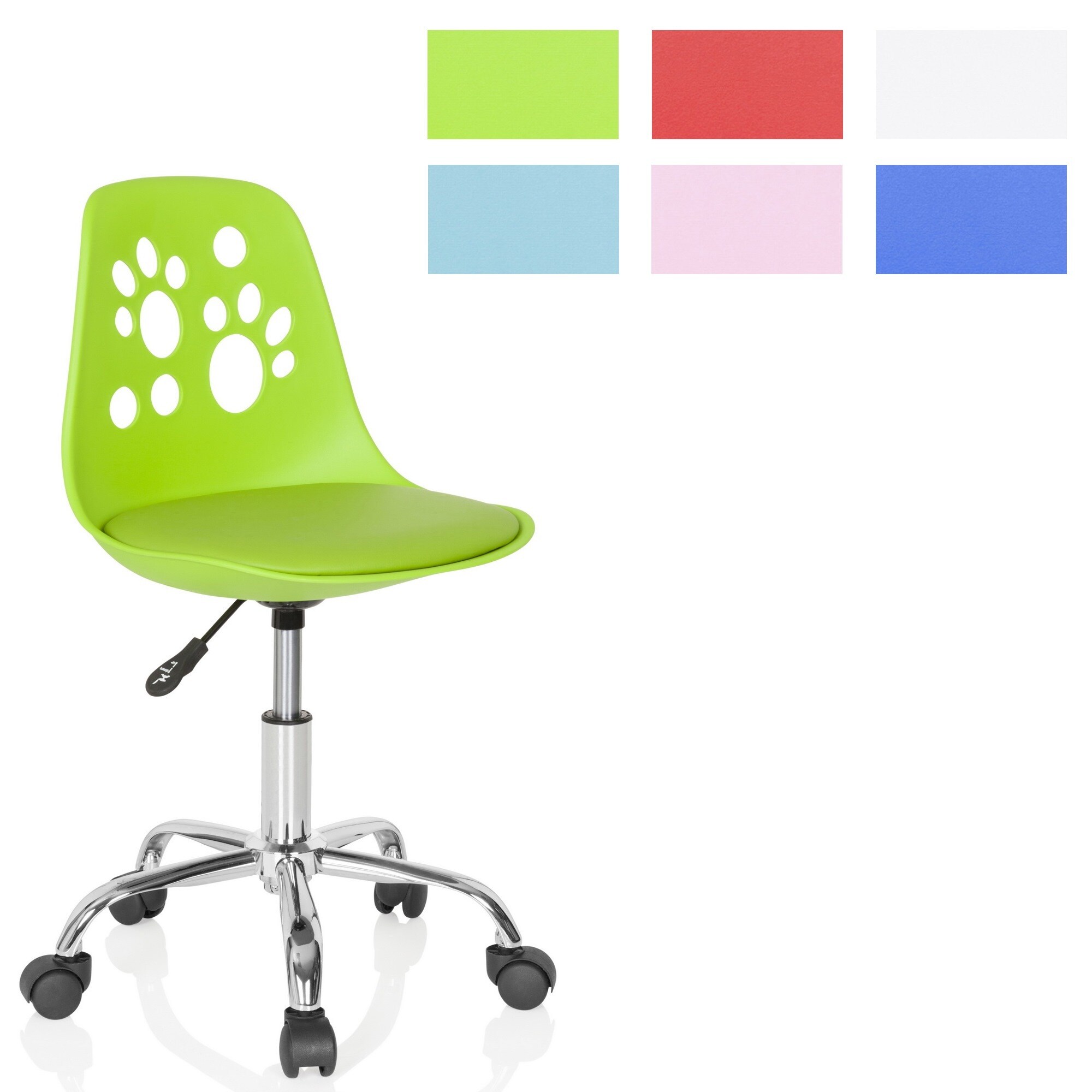 Kinderdrehstuhl FANCY I Kunstleder ohne Armlehnen hjh OFFICE