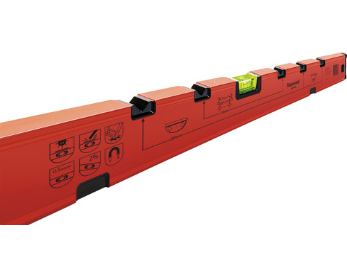 Installatiewaterpas 700 mm metselaarslob