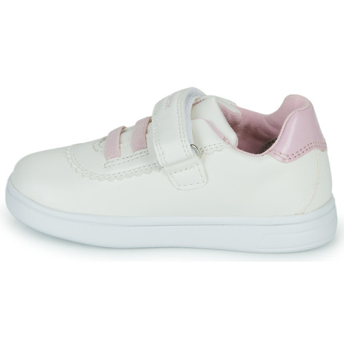 Geox - B DJROCK GIRL D - Blanc / Rose