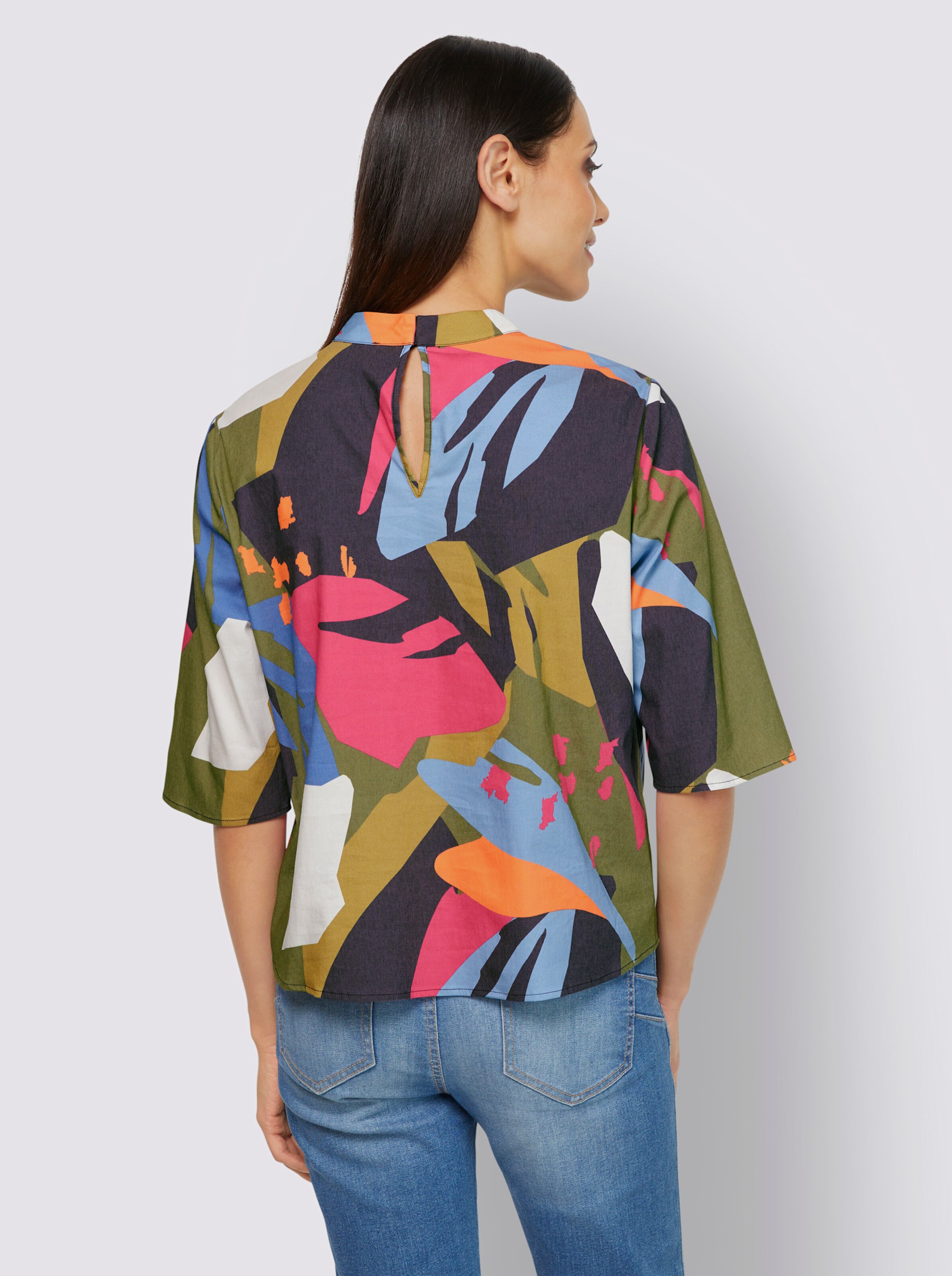 Druckbluse