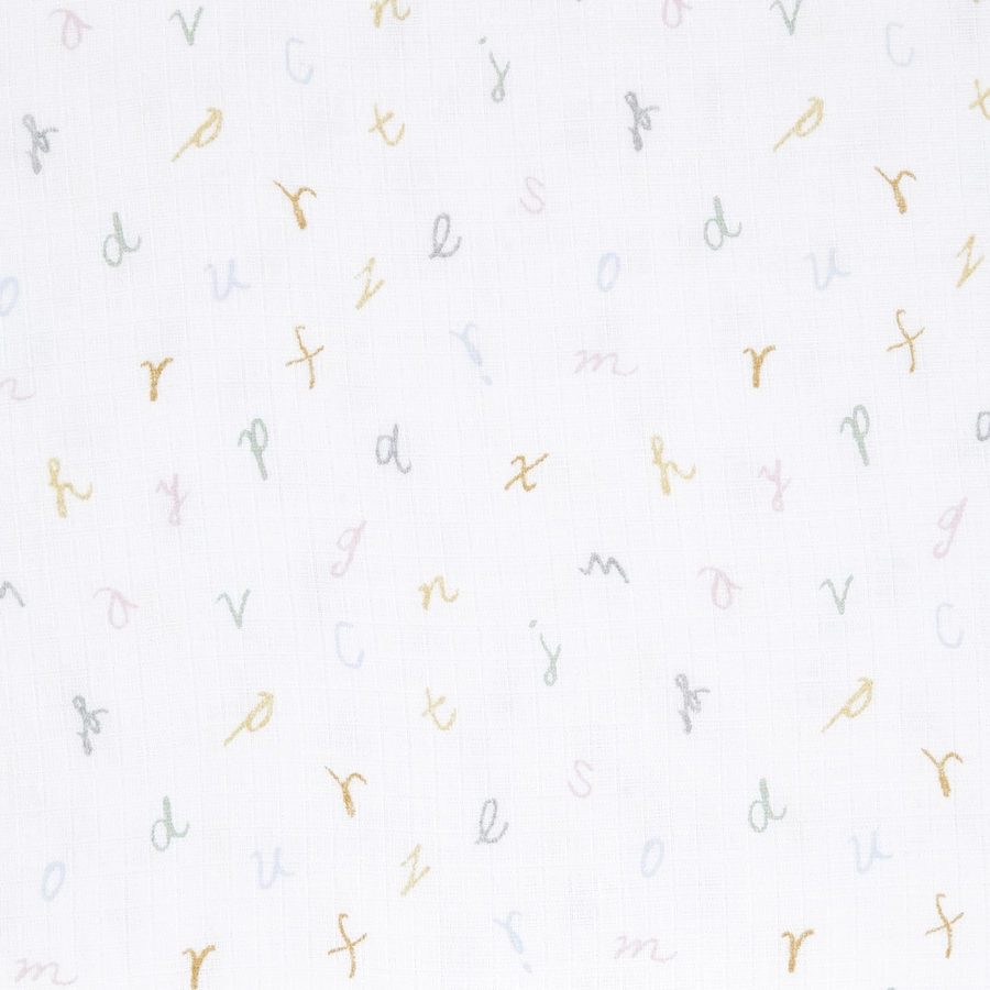 aden + anais™ essentials Pucktuch 4er-Pack alphabet animals