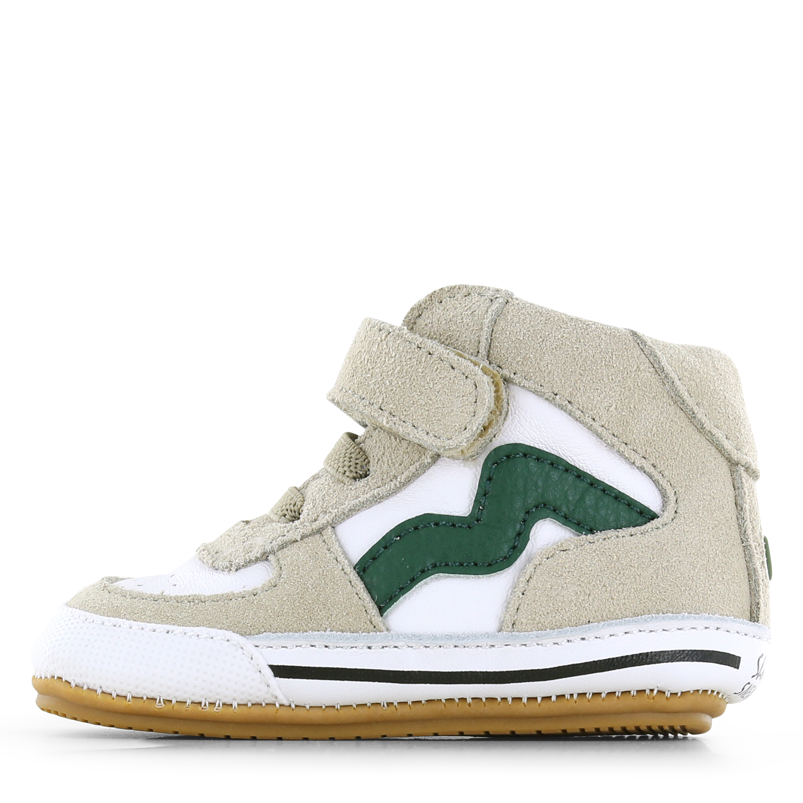 Shoesme beige BABY-PROOF® schoentje Leer, Suède | Jongens schoenen