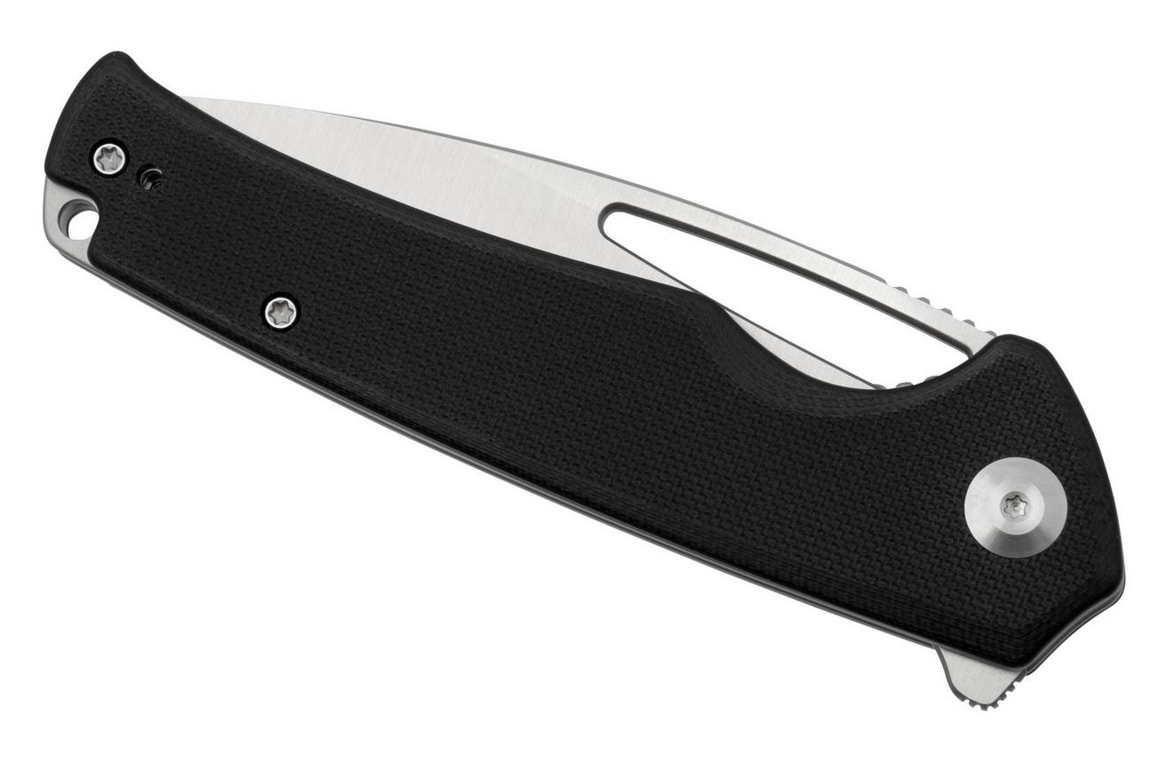 SENCUT Mims S21013-1 Black G10 Satin, zakmes