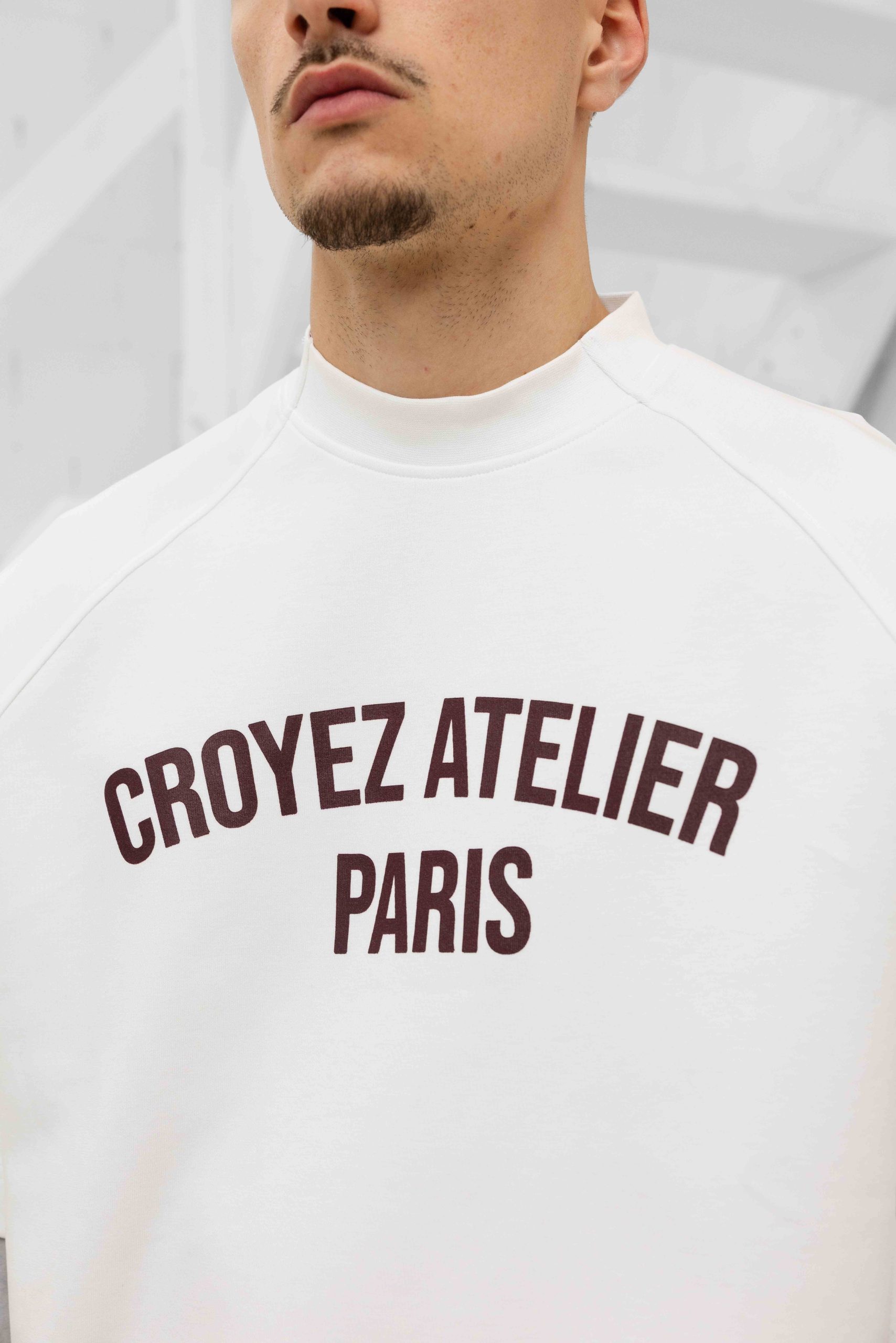 Croyez Raglan T-Shirt Heren Wit