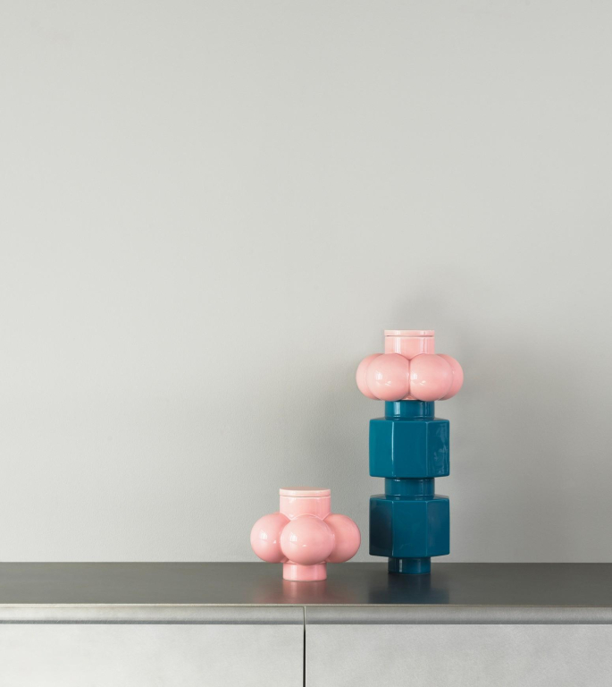 Normann Copenhagen Deko Object B4 vaas/opberger Soft Pink