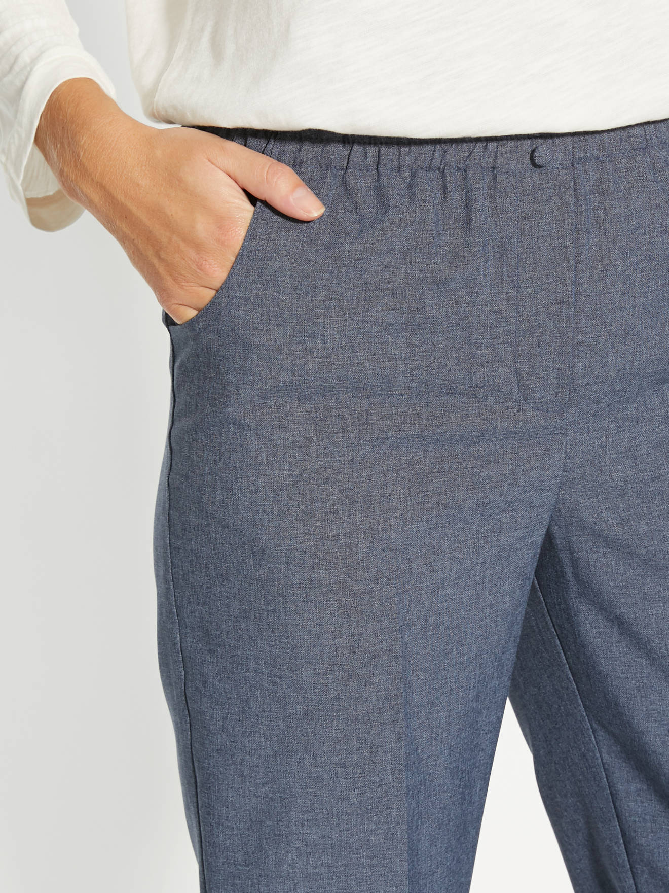Pantalon élastiqué entrejambe 69cm
