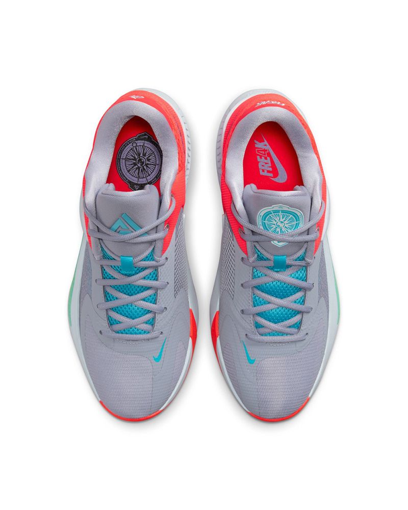 Chaussures de basket Freak Gris & Bleu pour homme
