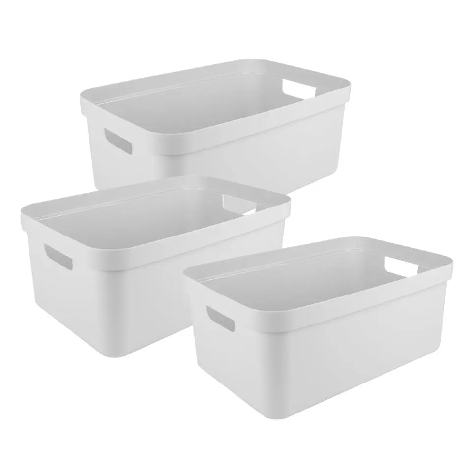 Sunware opbergbox Sigma - kunststof - 45L - wit