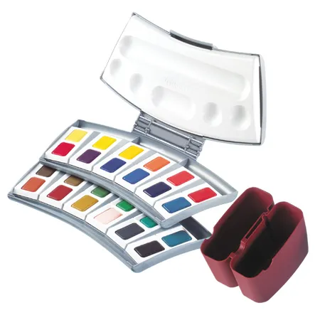 Pelikan Aquarell-Malkasten mit 24 Farben