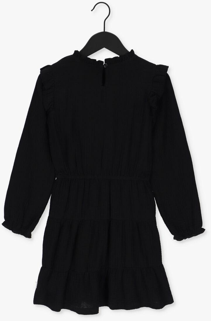 MOODSTREET zwarte moodstreet midi jurk m209-5813