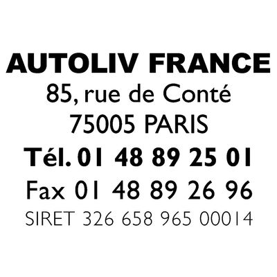 Colop 2300 Classic Line - Tampon métallique personnalisable - 7 lignes - format rectangulaire