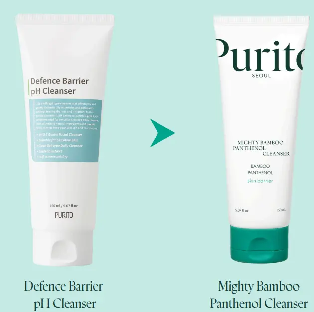 Purito Mighty Bamboo Panthenol Cleanser