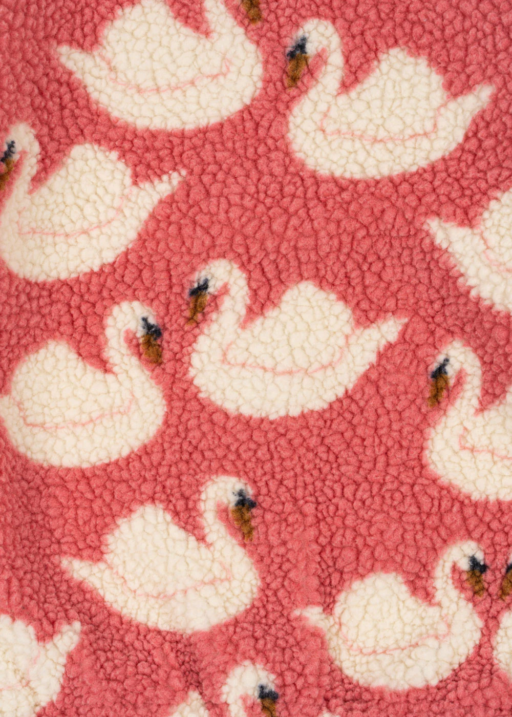 Jody teddyjakke - swan candy - 12M
