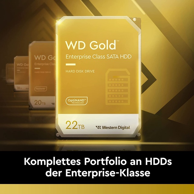 Western Digital HDD-Festplatte »WD Gold HA750« 3,5 16 TB Anschluss SATA III