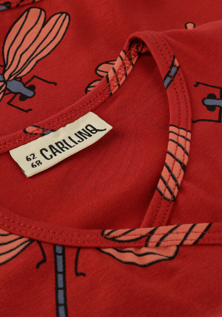 CARLIJNQ rode carlijnq  dragonfly - kimono top
