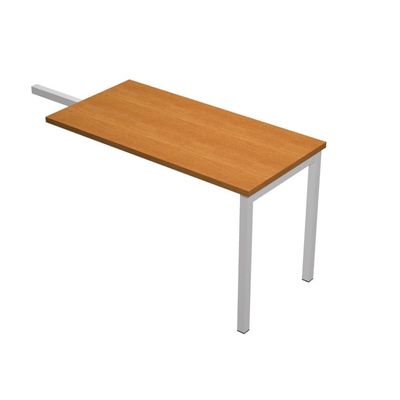 Retour direct pour Bureau Trend pieds métal arche - L120 - plateau imitation noyer clair