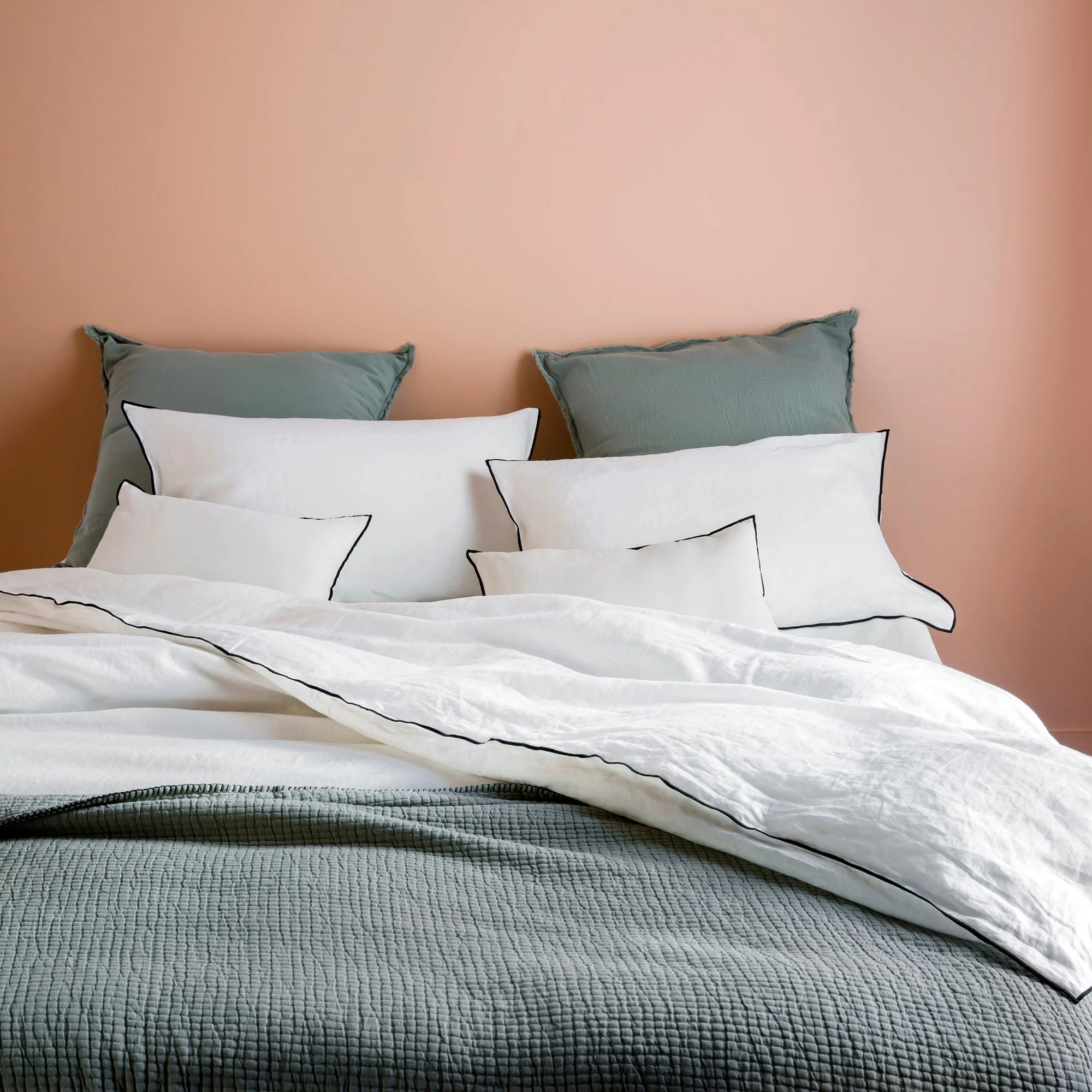 CARLINA - Housse de couette | Blanc