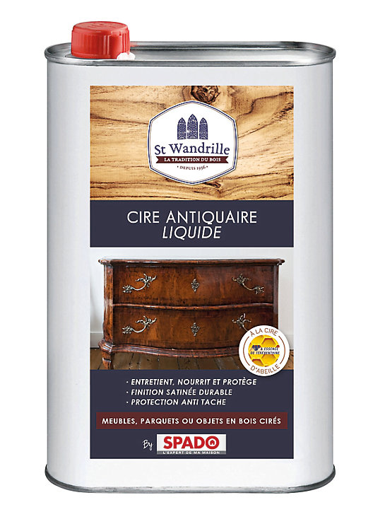 Cire antiquaire liquide St Wandrille 1L