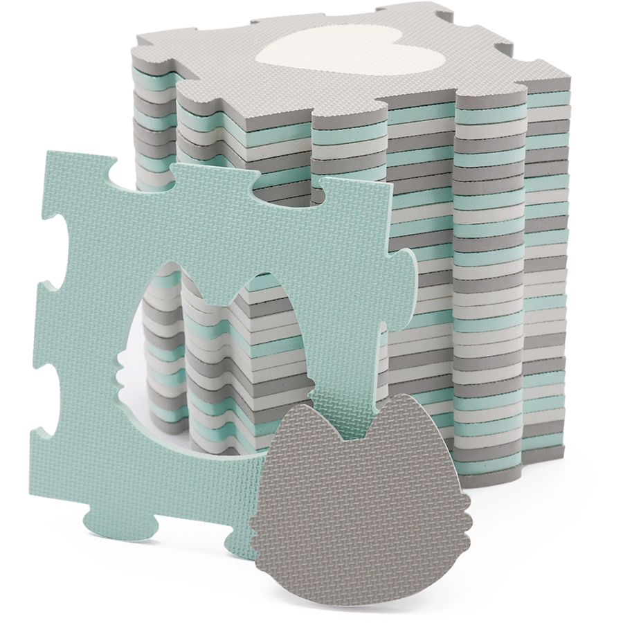 Kinderrkraft Puzzlematte LUNO SHAPES, mint