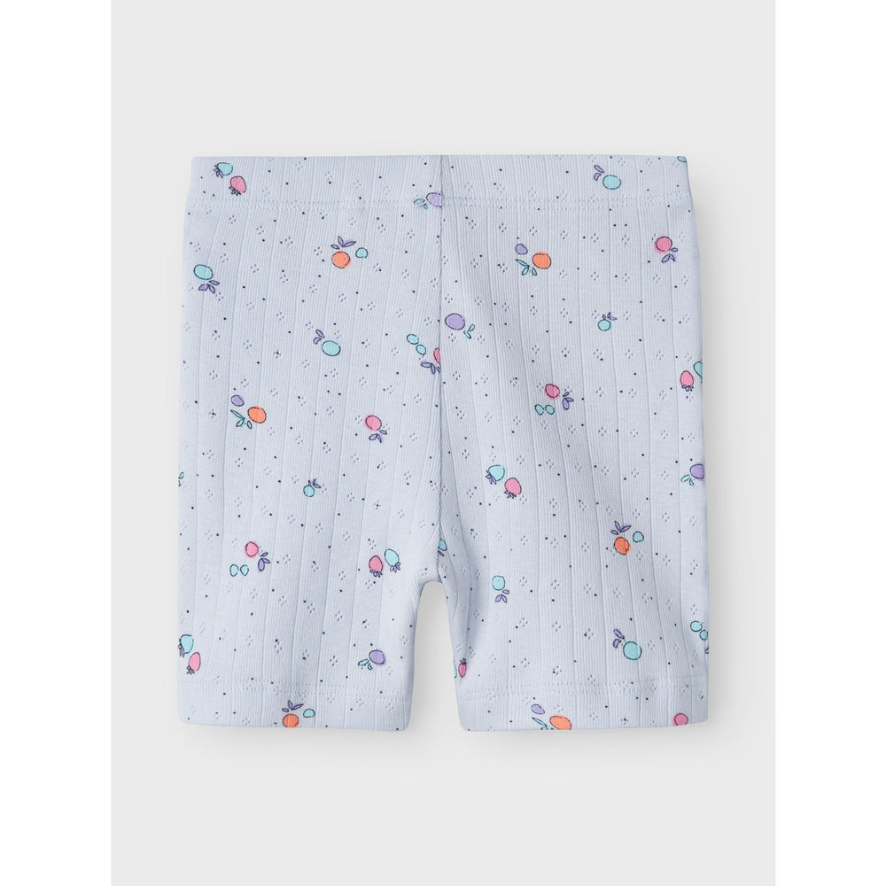 Køb Name It Xenon Blue Nmfhamanda Slim Biker Shorts Pb