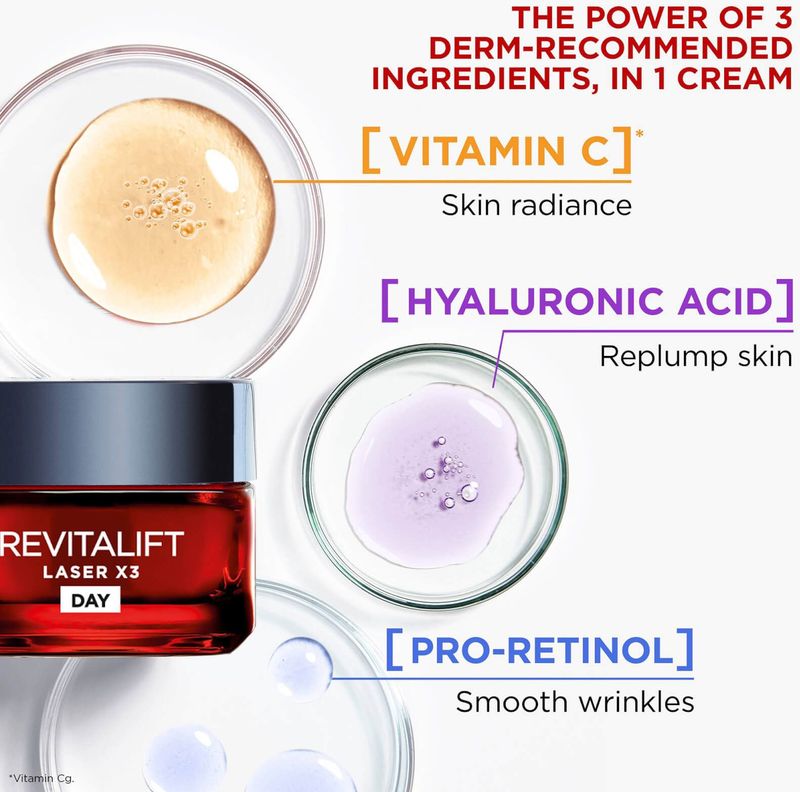 L'Oréal Paris - Revitalift Laser Renew - Geavanceerde Anti-aging Moisturizer - 50 ml
