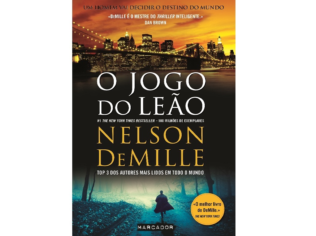 LIVRO O JOGO DO LEAO MARCADOR N25-NELSON DEMILLE