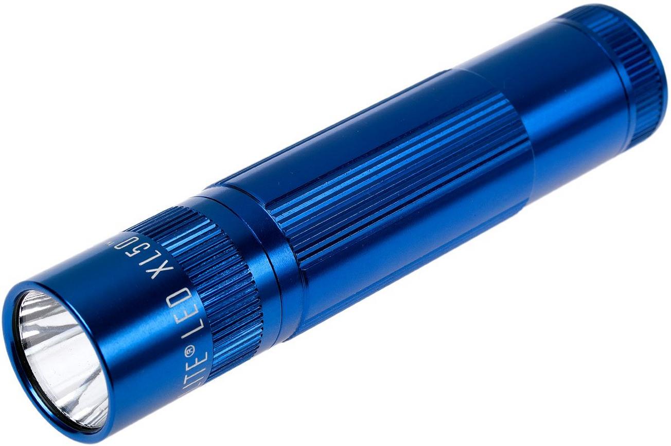 Maglite XL50 led-zaklamp in box, blauw
