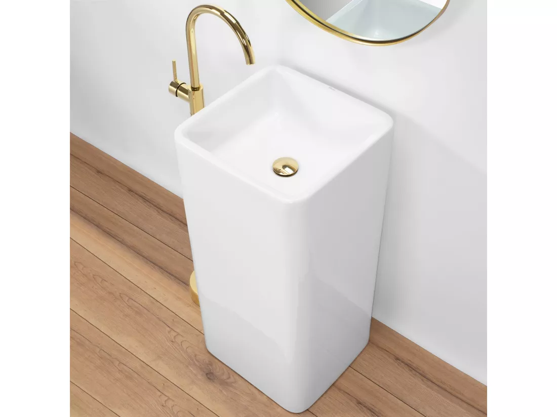 Vasque Autoportante Rea Holly White
